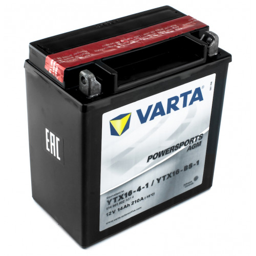 Мото акумулятор Varta 14Ah PowerSports AGM YTX16-BS-1