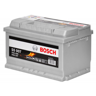 Автомобільний акумулятор Bosch 74Ah 750A S5 007 0092S50070