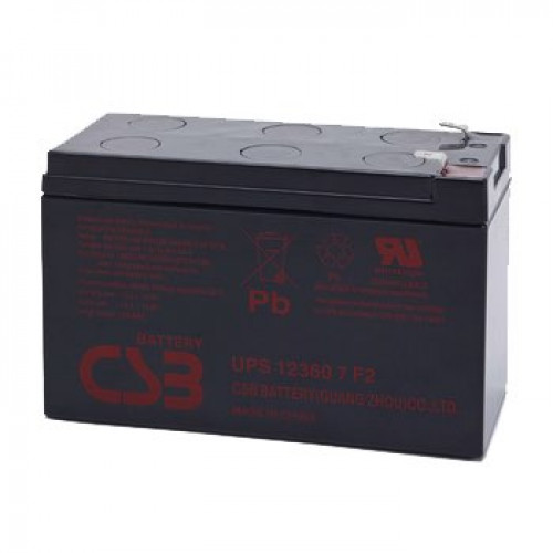 Акумулятор CSB 12V 7Ah UPS12360