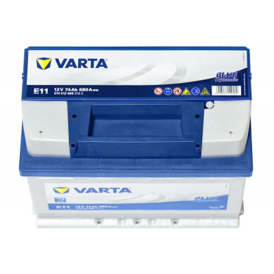 Автомобильный аккумулятор Varta 74Ah 680A E11 Blue Dynamic