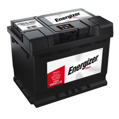 Автомобільний акумулятор Energizer 60Ah 540A Plus EP60L2X