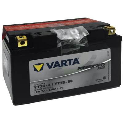 Мото акумулятор Varta 7Ah Powersport AGM YT7B-BS
