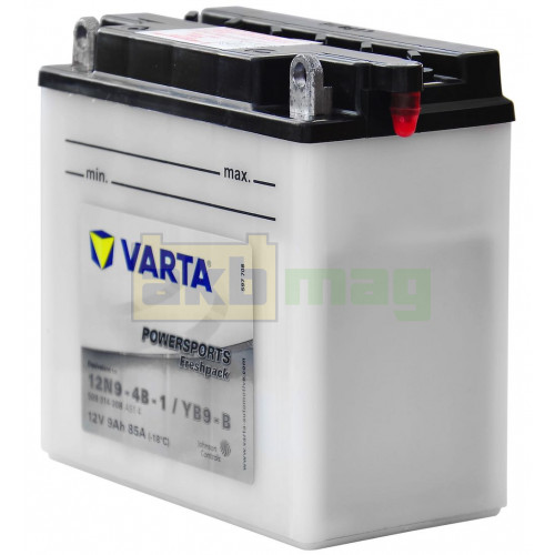 Мото аккумулятор Varta 9Ah Powersport 12N9-4B-1/YB9-B