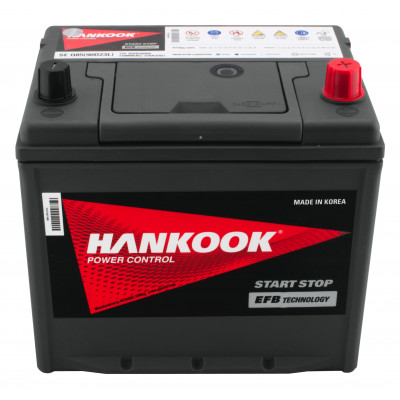 Автомобильный аккумулятор Hankook 65Ah 680Ah EFB Start-Stop SE Q85