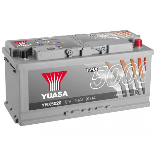 Автомобільний акумулятор Yuasa 110Ah 900A SHP YBX5020