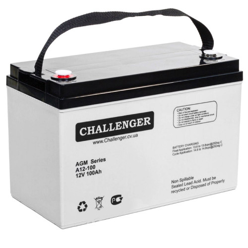 Аккумулятор Challenger 12V 100Ah A12-100