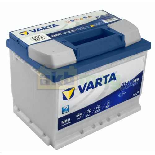 Автомобильный аккумулятор Varta 60Ah 640A N60 Blue Dynamic EFB
