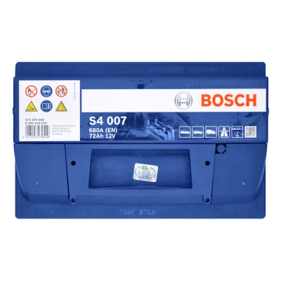 Автомобільний акумулятор Bosch 72Ah 680A S4 007 0092S40070