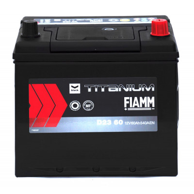 Автомобільний акумулятор Fiamm 60Ah 540A Titanium Black Asia