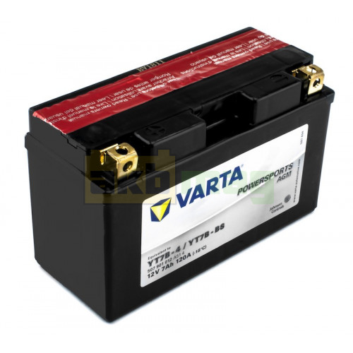 Мото аккумулятор Varta 7Ah Powersport AGM YT7B-BS