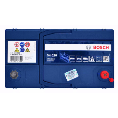 Автомобильный аккумулятор Bosch 45Ah 330A S4 020 0092S40200
