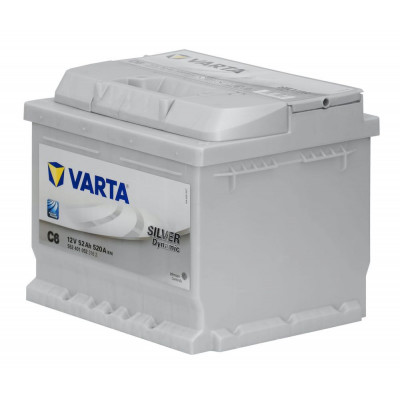 Автомобільний акумулятор Varta 52Ah 520A C6 Silver Dynamic