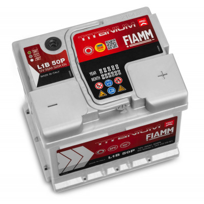 Автомобильный аккумулятор Fiamm 50Ah 520A Titanium Pro
