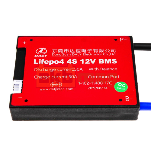 Плата BMS LogicPower LiFePO4 12V 4S 50A LP9499