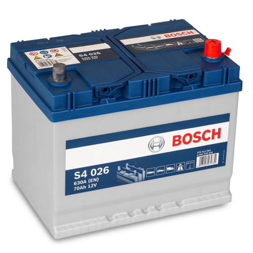 Автомобильный аккумулятор Bosch 70Ah 630A S4 026 0092S40260