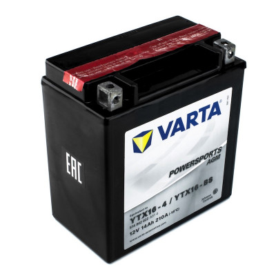Мото аккумулятор Varta 14Ah PowerSports AGM YTX16-BS