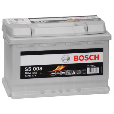 Автомобильный аккумулятор Bosch 77Ah 780A S5 008 0092S50080