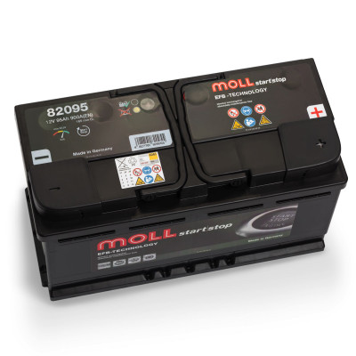 Автомобильный аккумулятор Moll 95Ah 900A EFB 82095
