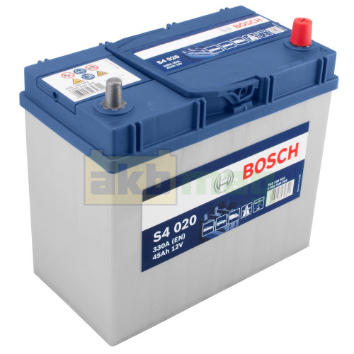 Автомобильный аккумулятор Bosch 45Ah 330A S4 020 0092S40200