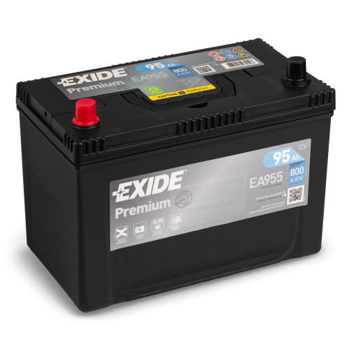 Автомобильный аккумулятор Exide 95Ah 800A Premium EA955