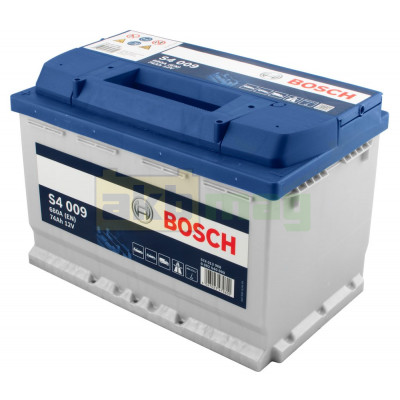 Автомобильный аккумулятор Bosch 74Ah 680A S4 009 0092S40090
