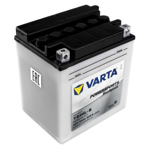 Мото акумулятор Varta 30Ah PowerSport YB30L-B