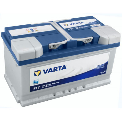 Автомобільний акумулятор Varta 80Ah 740A F17 Blue Dynamic