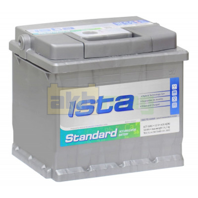 Автомобильный аккумулятор Ista 50Ah 420A Standard R