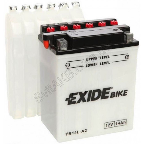 Мото аккумулятор Exide 14Ah EB14L-A2