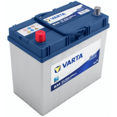 Автомобильный аккумулятор Varta 45Ah 330A B34 Blue Dynamic