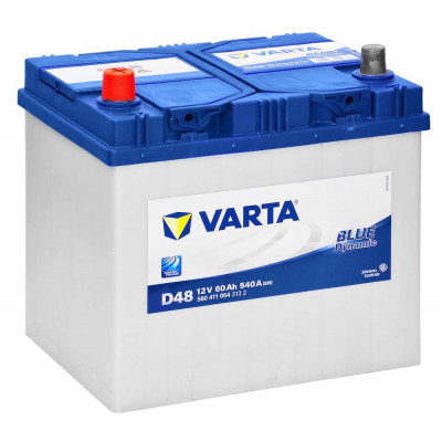 Автомобільний акумулятор Varta 60Ah 540A D48 Blue Dynamic