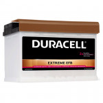 Duracell 75Ah 700A Extreme EFB DE75HEFB