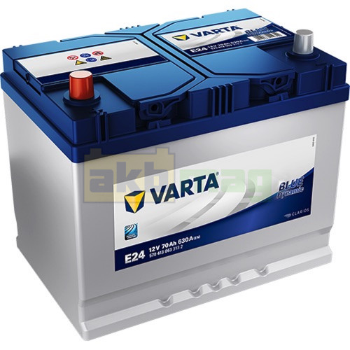 Автомобильный аккумулятор Varta 6СТ-70 E24 Blue Dynamic