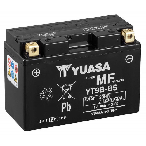 Мото аккумулятор Yuasa 8Ah YT9B-BS