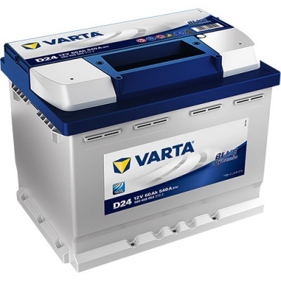 Автомобильный аккумулятор Varta 60Ah 540A D24 Blue Dynamic