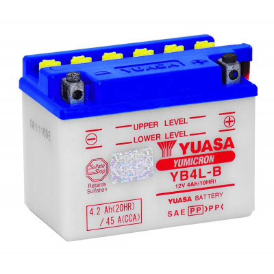 Мото аккумулятор Yuasa 6СТ-4,2 YuMicron YB4L-B