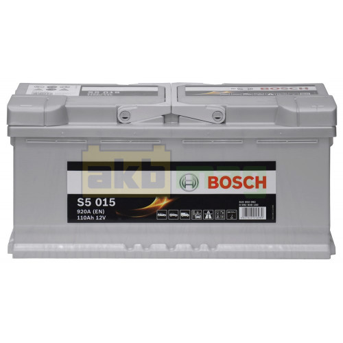 Автомобильный аккумулятор Bosch 110Ah 920A S5 015 0092S50150
