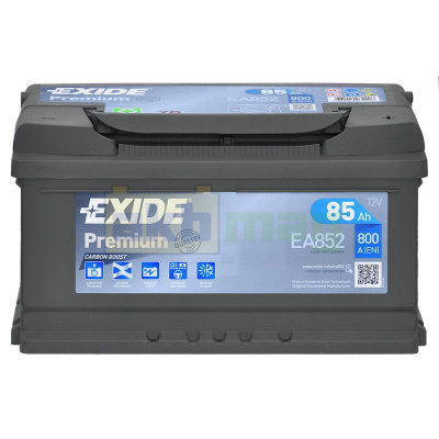 Автомобильный аккумулятор Exide 6СТ-85 Premium EA852
