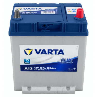 Автомобільний акумулятор Varta 40Ah 330A A13 Blue Dynamic