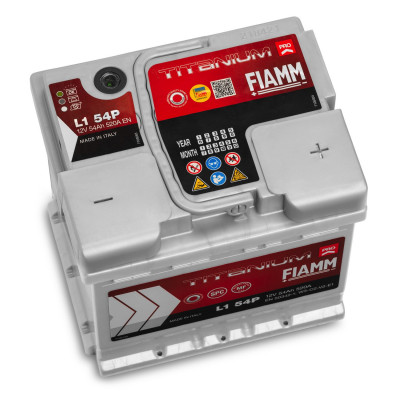 Автомобильный аккумулятор Fiamm 54Ah 520A Titanium Pro