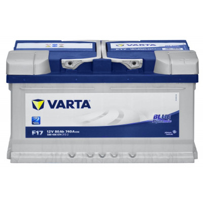 Автомобільний акумулятор Varta 80Ah 740A F17 Blue Dynamic
