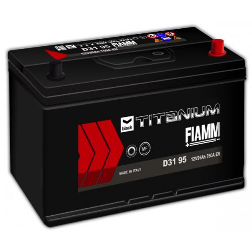Автомобильный аккумулятор Fiamm 95Ah 850A Titanium Black