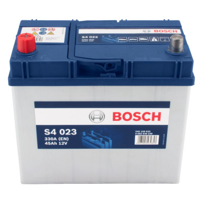 Автомобильный аккумулятор Bosch 45Ah 330A S4 023 0092S40230