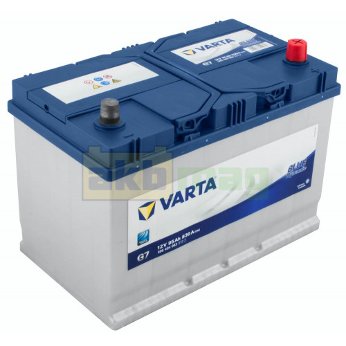 Автомобільний акумулятор Varta 95Ah 830A G7 Blue Dynamic