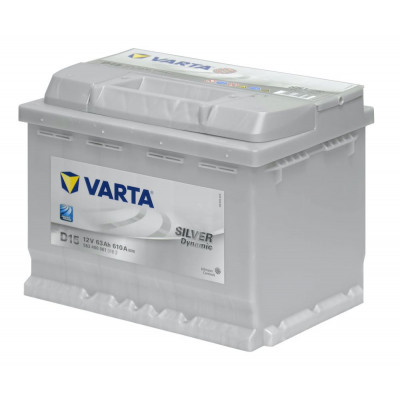 Автомобильный аккумулятор Varta 63Ah 610A D15 Silver Dynamic