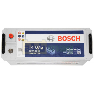 Грузовой аккумулятор Bosch 140Ah 800A T4 076 0092T40760