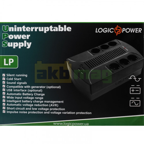 Источник бесперебойного питания LogicPower LP-650VA-6PS