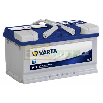 Автомобильный аккумулятор Varta 80Ah 740A F17 Blue Dynamic