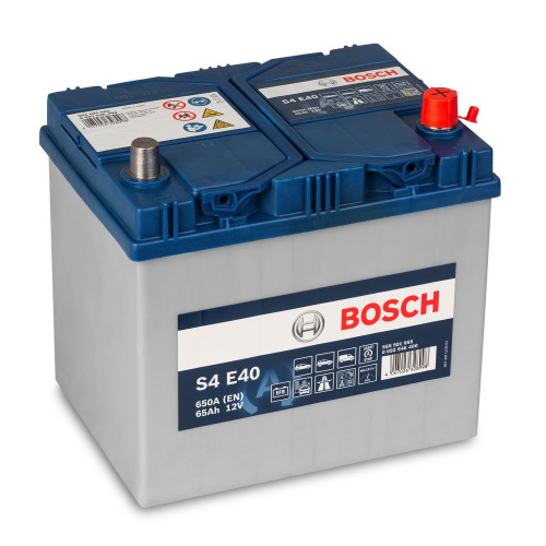 Автомобильный аккумулятор Bosch 65Ah 650A S4 E40 EFB 0092S4E400