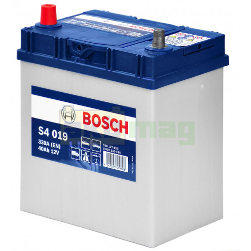 Автомобильный аккумулятор Bosch 40Ah 330A S4 019 0092S40190